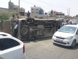 مصرع مواطن وزوجته وإصابة عدد آخر إثر حادث سير مروع بالقدس