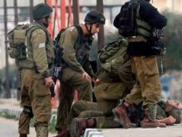 إصابة جندي وشرطي إسرائيليين دهسا على حاجز قرب غور الأردن.jpg