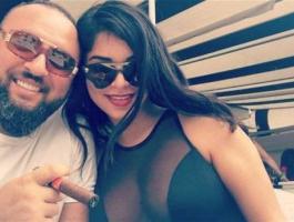 صورة مثيرة جداً لريما فقيه وزوجها... ورسالة غرام!