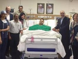 شاهد أحدث صور من الهند للمصرية التي تزن نصف طن.jpg