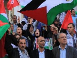 تونس تنظم وقفة تضامنية مع شعبنا الفلسطيني 