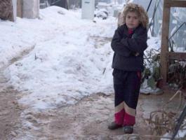 وفاة 15 طفلاً نازحاً في سوريا جراء البرد القارس