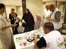 البعثة الطبية: حجاج فلسطين بخير ويتلقون الرعاية على مدار الساعة
