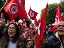 وفد فلسطيني يشارك بتظاهرة 