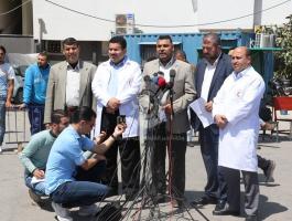 بالفيديو: الصحة بغزة تُناشد مؤسسات الإغاثة الدولية بالتدخل لإنهاء حصار غزة