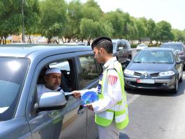 صورة: مخالفة مرورية لسائق مُسرع في دبي.. شاهد ماذا كتبت له الشرطة؟!