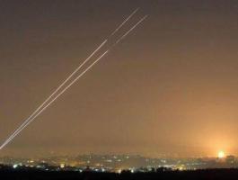 الاحتلال: سقوط صاروخين في غلاف غزة