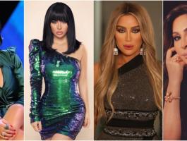 بالفيديو والصور : هيفاء بـ الكاجوال وإليسا بتنورة 
