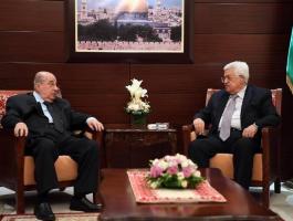 الزعنون يكشف تفاصيل اجتماعه مع الرئيس عباس بالأردن.jpg