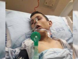 الأسير الفتى التميمي يرقد بالمستشفى بحالة خطيرة
