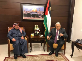 الرئيس عباس يستقبل السفير العمادي برام الله لبحث جهود المصالحة.png