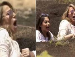 بالفيديو : إيناس الدغيدي تكاد تفقد وعيها في 'رامز تحت الأرض'.. وهذا ما حصل!