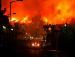 إسرائيل تحترق