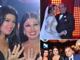 بالفيديو : فيفي عبده تشعل حفل زفاف ابنة أحمد صيام بوصلة رقص