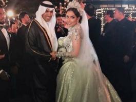 فيديو مُحرج.. سقوط فستان بلقيس في حفل زفافها!