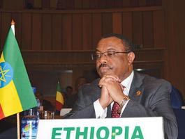  رئيس وزراء إثيوبيا هايلي مريم ديسالين