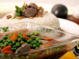 Peas-with-chopped-meat