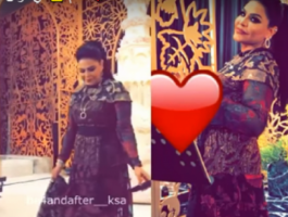بالفيديو : على غير عادتها ... شاهدوا احلام ترقص في مرة نادرة!