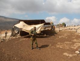 خيام سكنية في الأغوار