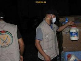 مباحث التموين تضبط مواداً غذائية فاسدة بخانيونس