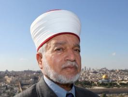المفتي العام يحذر من خطورة الدعوات اليهودية لاقتحام الأقصى.jpg