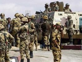 مقتل 8 مسلحين واعتقال 12 آخرين شمال سيناء