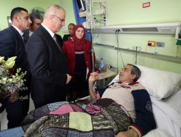 بيت لحم: رئيس الوزراء يتفقد مستشفى بيت جالا للتأهيل