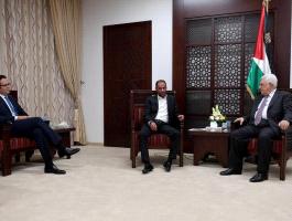 الرئيس يستقبل فرقة الثلاثي جبران