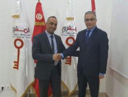 حركة مشروع تونس تقرر رفع أعلام فلسطين فوق مقراتها