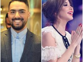 شاهدوا : ىنانسي عجرم تدخل في موجة ضحك بعد تلعثم حسن الشافعي في الكلام