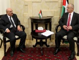 الحمد الله يبحث مع العمادي سبل حل أزمة كهرباء غزة