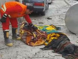 مجزرة في الموصل.. جثث أطفال ونساء تحت الأنقاض.JPG