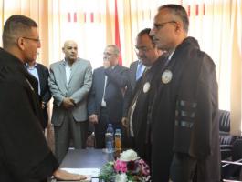 44 معاونا للنيابة يؤدون اليمين القانونية أمام وزير العدل في رام الله