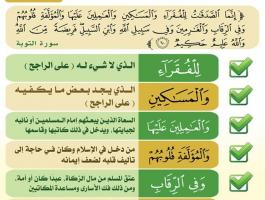 لمن تصرف الزكاة