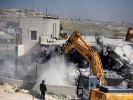 هدم بركسات للخيول وغرفة تعود للمواطن الشوبكي في القدس