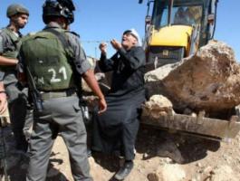 الاحتلال يستولي على بركسات سكنية غرب أريحا