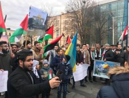 بالصور: وقفة تضامنية مع القدس بموسكو وخاركوف الأوكرانية