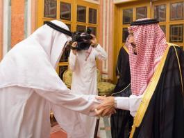 شاهد: كيف استقبل العاهل السعودي وولي عهده نجلي جمال خاشقجي؟