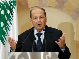 الرئيس اللبناني يؤكد وقوف شعبه إلى جانب القضية الفلسطينية