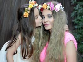 بالفيديو و الصور : دومينيك حوراني تكشف في عيد الأم سر ابتعاد ابنتها عنها