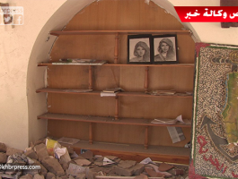 بالفيديو: صواريخ الاحتلال تُطارد معارض الفن والتراث الفلسطيني بغزة