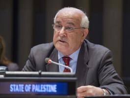 منصور يطالب مجلس الأمن بزيارة غزة بأسرع وقت