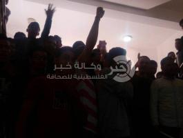 بالصور: إصابات بجامعة فلسطين جراء فض الأمن اعتصام طلابي داخلها