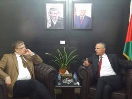 وزير العدل يلتقي السفير الهولندي ويبحثا خطة لدعم قطاع العدالة