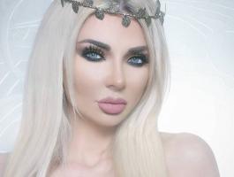 بالصور: ما فعلته ميريام كلينك على شاطئ البحر لا يخطر على البال
