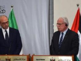 المالكي يطلع نظيره الإيطالي على آخر التطورات على الساحة الفلسطينية.jpg