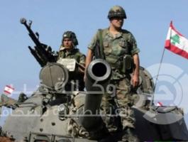عناصر من الجيش اللبناني 