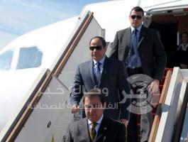 الرئيس المصري عبد الفتاح السيسي خلال زيارته لألمانيا 
