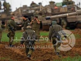 مناورات أسرائيلية علىحدود غزة
