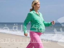 المشي للمرأة الحامل